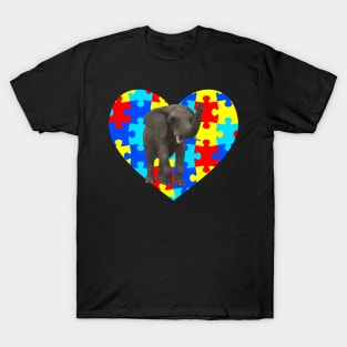 autism day Elephant T-Shirt